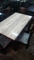Model: PEREZ actual marble table top