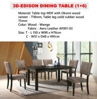 Model: 3D-EDISON (6's)