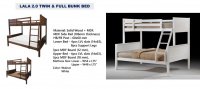 Model: LALA 2.0 BUNK BED (36"/48")