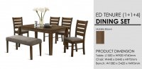 Model: ED TENURE with BENCH (6's)